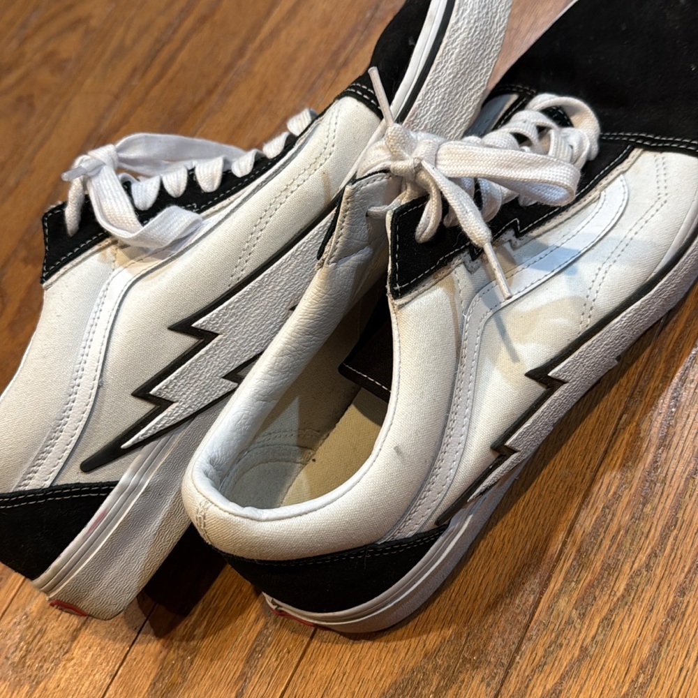 Vans Black and White Sneakers